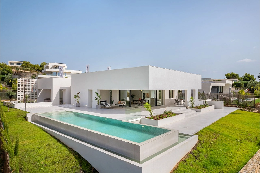 villa en Orihuela Costa en venta, superficie 329 m², estado first owner, + fussboden, aire acondicionado, parcela 1094 m², 3 dormitorios, 3 banos, piscina, ref.: HA-OCN-148-E01-1