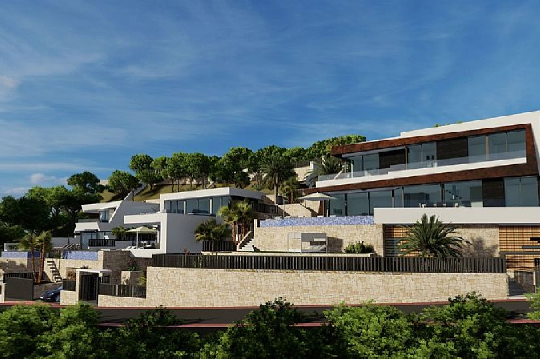 villa en Calpe(Maryvilla) en venta, superficie 489 m², aire acondicionado, parcela 770 m², 4 dormitorios, 5 banos, piscina, ref.: CA-H-1741-AMB-12