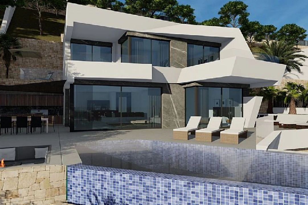 villa en Calpe(Maryvilla) en venta, superficie 489 m², aire acondicionado, parcela 770 m², 4 dormitorios, 5 banos, piscina, ref.: CA-H-1741-AMB-8