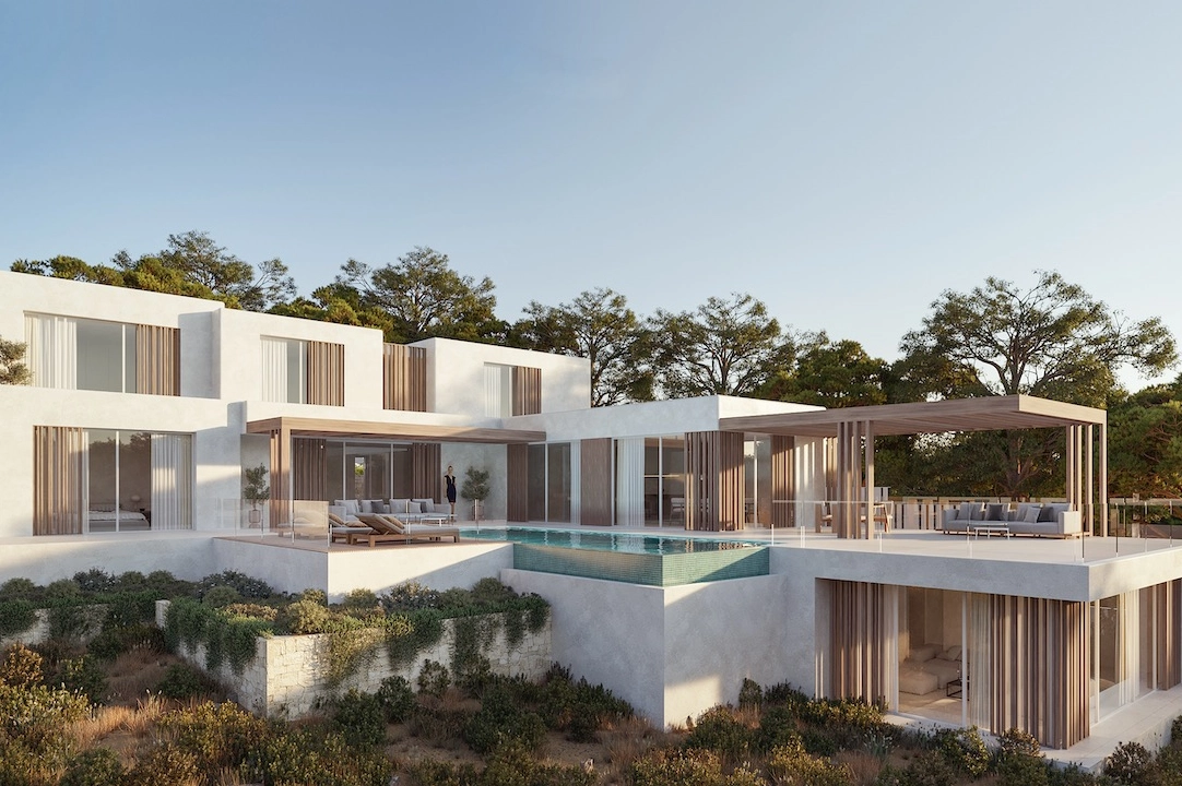 villa en Moraira(Costera del Mar) en venta, superficie 406 m², aire acondicionado, parcela 1087 m², 5 dormitorios, 4 banos, piscina, ref.: CA-H-1745-AMB-2