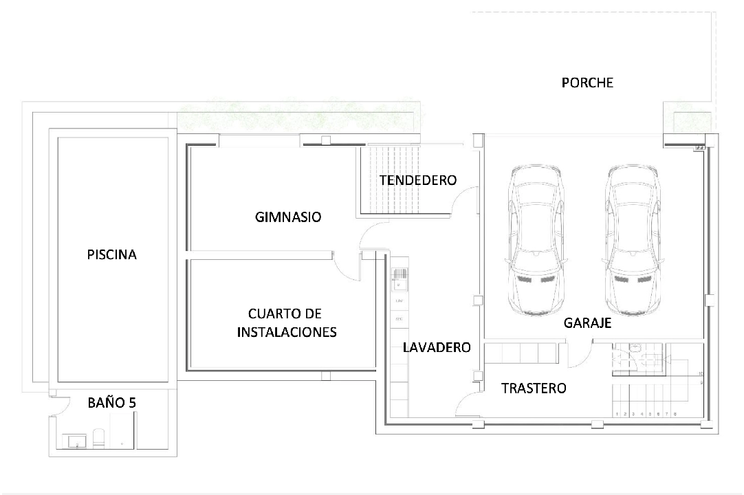 villa en Moraira(Benimeit) en venta, superficie 396 m², aire acondicionado, parcela 795 m², 4 dormitorios, 5 banos, piscina, ref.: CA-H-1749-AMB-7