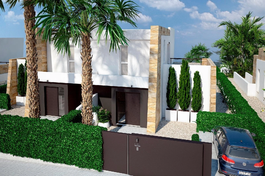 villa en Algorfa(Algorfa) en venta, superficie 109 m², aire acondicionado, parcela 260 m², 3 dormitorios, 2 banos, piscina, ref.: AM-1042DA-3700-3