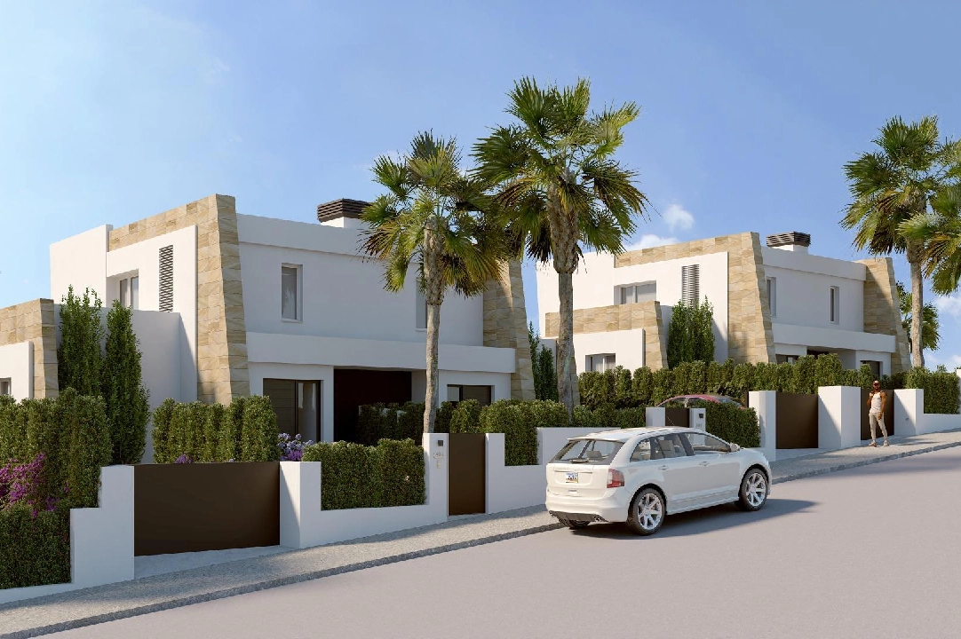villa en Algorfa(Algorfa) en venta, superficie 109 m², aire acondicionado, parcela 260 m², 3 dormitorios, 2 banos, piscina, ref.: AM-1042DA-3700-4