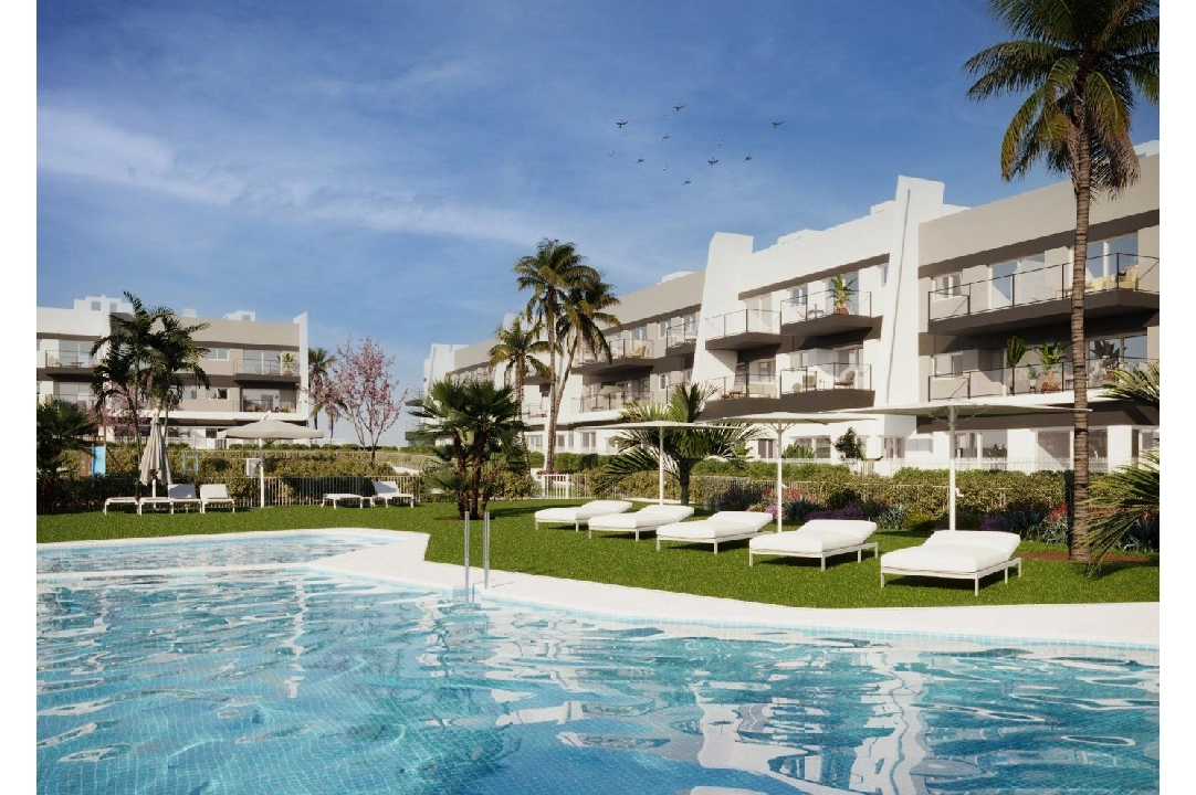 apartamento en Santa Pola(Gran Alacant) en venta, superficie 82 m², aire acondicionado, parcela 41 m², 2 dormitorios, 2 banos, piscina, ref.: AM-1075DA-3700-13