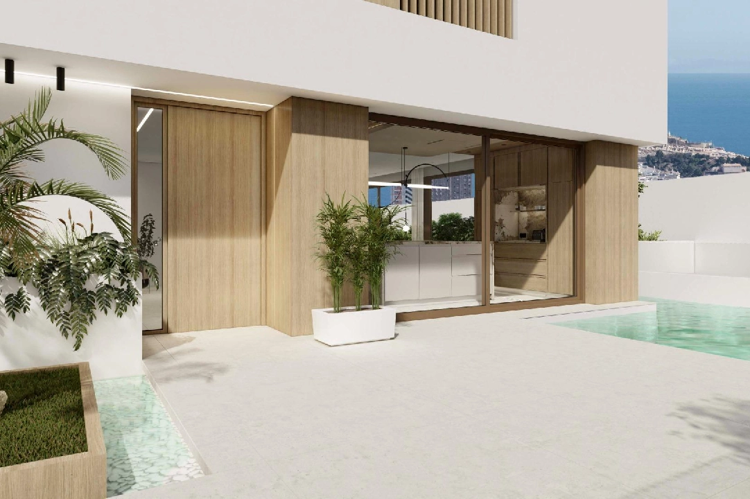 villa en Finestrat(Finestrat Urbanizaciones) en venta, superficie 336 m², aire acondicionado, parcela 493 m², 3 dormitorios, 3 banos, piscina, ref.: AM-1180DA-3700-46