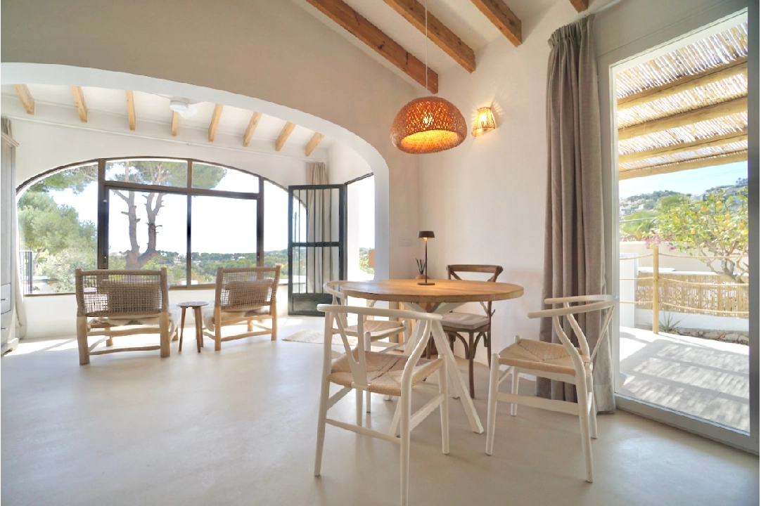 villa en Moraira(La Sabatera) en venta, superficie 158 m², aire acondicionado, parcela 581 m², 3 dormitorios, 2 banos, piscina, ref.: CA-H-1758-AMBEI-9