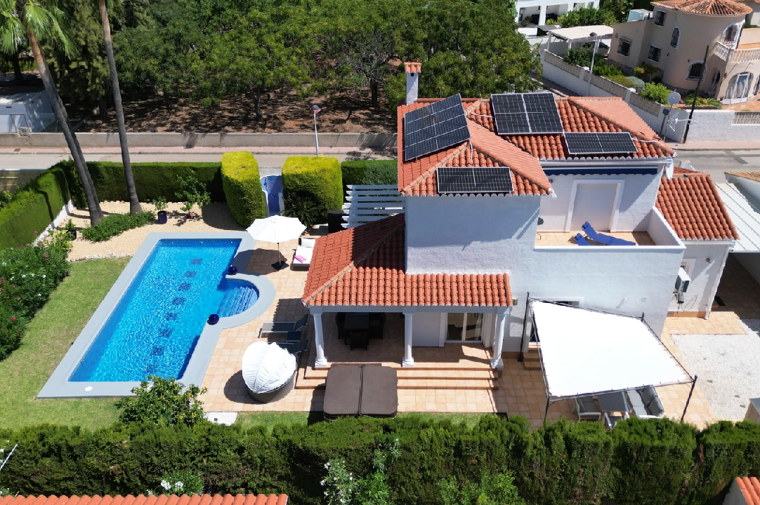 villa en Els Poblets(Barranquets) en alquiler de vacaciones, superficie 162 m², ano de construccion 2001, estado neat, + calefaccion central, aire acondicionado, parcela 650 m², 3 dormitorios, 3 banos, piscina, ref.: T-1115-25